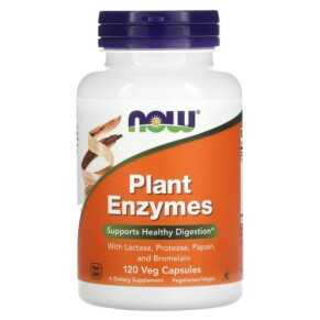 Thuốc bổ NOW Foods Plant Enzymes 120 Veg Capsules 733739029669