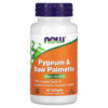 Thuốc bổ NOW Foods Pygeum & Saw Palmetto Men's Health 60 Softgels 733739047281