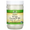 Thuốc bổ NOW Foods Real Food Organic Virgin Coconut Oil 20 fl oz (591 ml) 733739017260