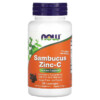 Thuốc bổ NOW Foods Sambucus Zinc-C 60 Lozenges 733739033840