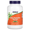 Thuốc bổ NOW Foods Saw Palmetto Berries 550 mg 250 Veg Capsules 733739047489