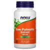 Thuốc bổ NOW Foods Saw Palmetto Extract 160 mg 120 Softgels 733739047427