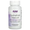 Thuốc bổ NOW Foods Solutions Hydration Rescue with Hyabest Hyaluronic Acid 60 Veg Capsules 733739033888