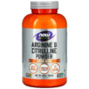 Thuốc bổ NOW Foods Sports Arginine & Citrulline Powder 12 oz (340 g) 733739002044