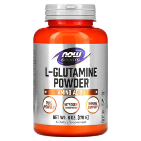 Thuốc bổ NOW Foods Sports L-Glutamine Powder 6 oz (170 g) 733739002204