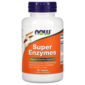 Thuốc bổ NOW Foods Super Enzymes 90 Tablets 733739029607