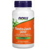 Thuốc bổ NOW Foods TestoJack 300 300 mg 60 Veg Capsules 733739022028