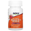 Thuốc bổ NOW Foods Vitamin D-3 50.000 IU 50 Softgels 733739003782