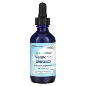 Thuốc bổ Nutra BioGenesis Liposomal Melatonin Gluten Free 2 oz (59 ml) 812806106103