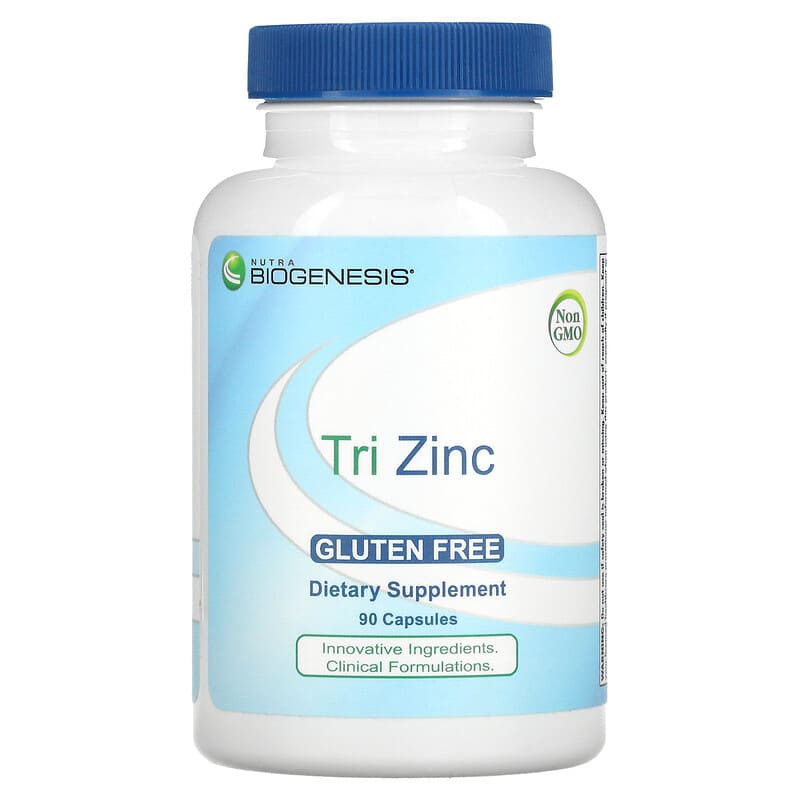Nutra BioGenesis Tri Zinc 90 Capsules 6 Thực phẩm chức năng Nutra BioGenesis Tri Zinc 90 Capsules 812806102662