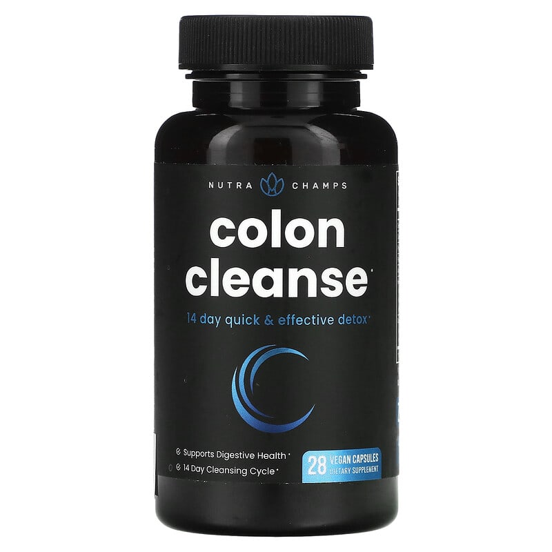 NutraChamps Colon Cleanse 28 Vegan Capsules 6 Thực phẩm chức năng NutraChamps Colon Cleanse 28 Vegan Capsules 621983990197