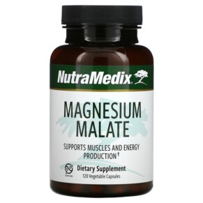 Thuốc bổ NutraMedix Magnesium Malate 120 Vegetable Capsules 728650053190