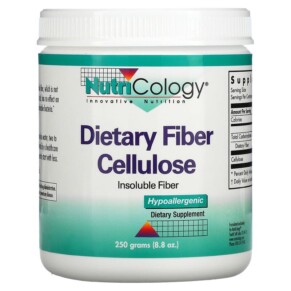 Thuốc bổ Nutricology Dietary Fiber Cellulose 8.8 oz (250 g) 713947521704