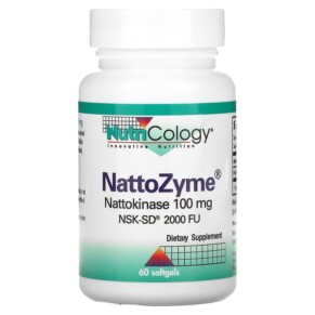 Thuốc bổ Nutricology NattoZyme 100 mg 60 Softgels 713947553705