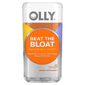 Thuốc bổ OLLY Beat the Bloat 25 Capsules 852933008987