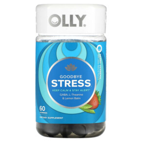 Thuốc bổ OLLY Goodbye Stress Berry Verbena 60 Gummies 840160200885