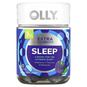 Thuốc bổ OLLY Sleep Blackberry Zen 50 Gummies 852933008413