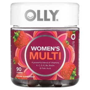 Thuốc bổ OLLY Women's Multi Blissful Berry 90 Gummies 858158005015