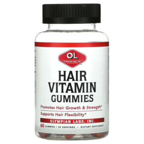Thuốc bổ Olympian Labs Hair Vitamin Gummies 60 Gummies 710013912046