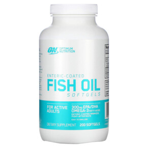 Thuốc bổ Optimum Nutrition Enteric-Coated Fish Oil 200 Softgels 748927029857