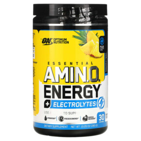 Thuốc bổ Optimum Nutrition ESSENTIAL AMIN.O. ENERGY + ELECTROLYTES Pineapple Twist 10.05 oz (285 g) 748927060515