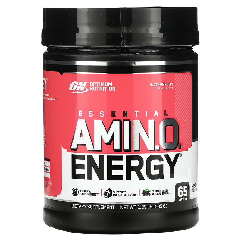 Optimum Nutrition ESSENTIAL AMIN.O. ENERGY Watermelon 1.29 lb (585 g) 6 Thực phẩm chức năng Optimum Nutrition ESSENTIAL AMIN.O. ENERGY Watermelon 1.29 lb (585 g) 748927051308