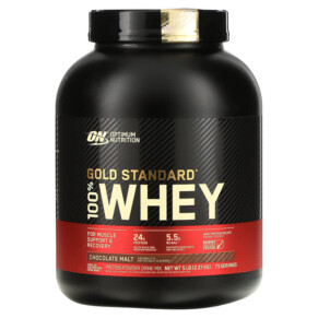 Thuốc bổ Optimum Nutrition Gold Standard 100% Whey Chocolate Malt 5 lb (2.27 kg) 748927022346