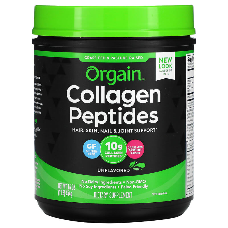 Orgain Collagen Peptides Unflavored 16 oz (454 g) 6 Thực phẩm chức năng Orgain Collagen Peptides Unflavored 16 oz (454 g) 851770007276