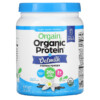 Thuốc bổ Orgain Organic Protein Powder + Oatmilk Plant Based Vanilla Bean 1.05 lb (479 g) 851770007795