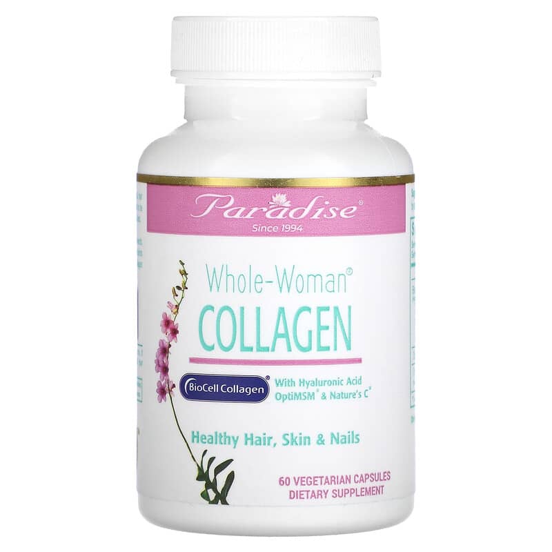 Paradise Herbs Whole-Woman Collagen 60 Vegetarian Capsules 6 Thực phẩm chức năng Paradise Herbs Whole-Woman Collagen 60 Vegetarian Capsules 601944779047