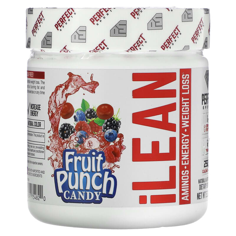 Perfect Sports iLean Fruit Punch Candy 5.3 oz (150 g) 6 Thực phẩm chức năng Perfect Sports iLean Fruit Punch Candy 5.3 oz (150 g) 699097754820