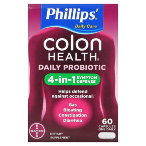 Thuốc bổ Phillips Colon Health Daily Probiotic 60 Capsules 312843541207
