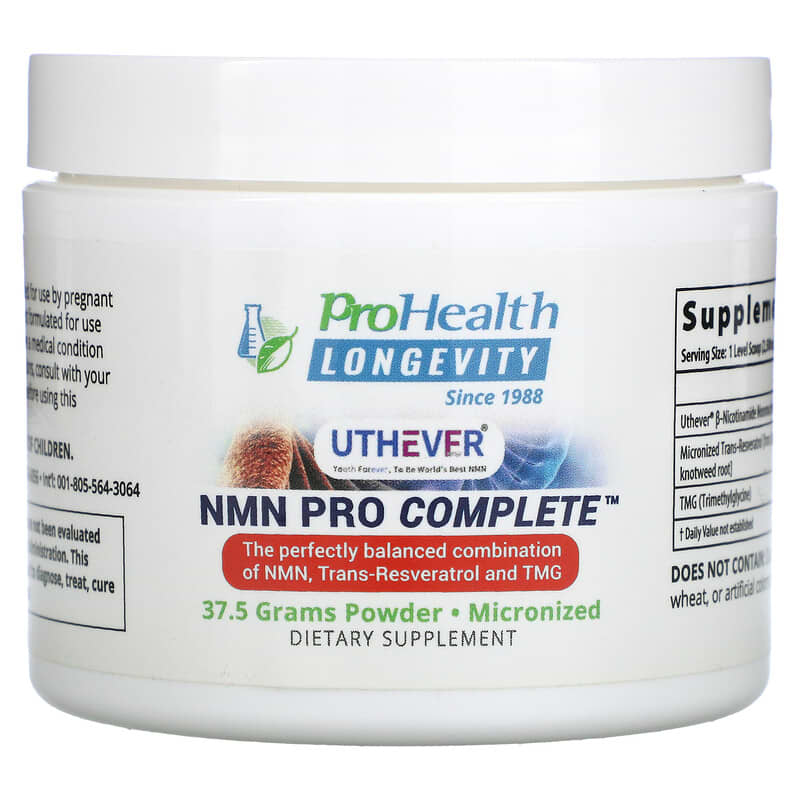 ProHealth Longevity NMN Pro Complete 37.5 g 6 Thực phẩm chức năng ProHealth Longevity NMN Pro Complete 37.5 g 850023410597