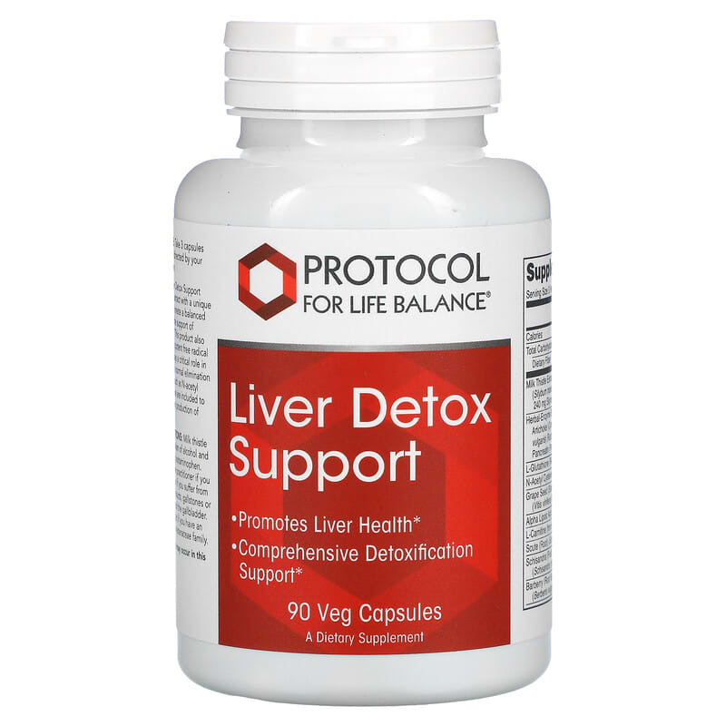 Protocol for Life Balance Liver Detox Support 90 Veg Capsules 6 Thực phẩm chức năng Protocol for Life Balance Liver Detox Support 90 Veg Capsules 707359124486