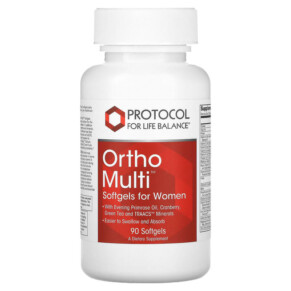 Thuốc bổ Protocol for Life Balance Ortho Multi for Women 90 Softgels 707359138025