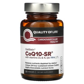 Thuốc bổ Quality of Life Labs CoQ10-SR 30 Vegicaps 812259003554