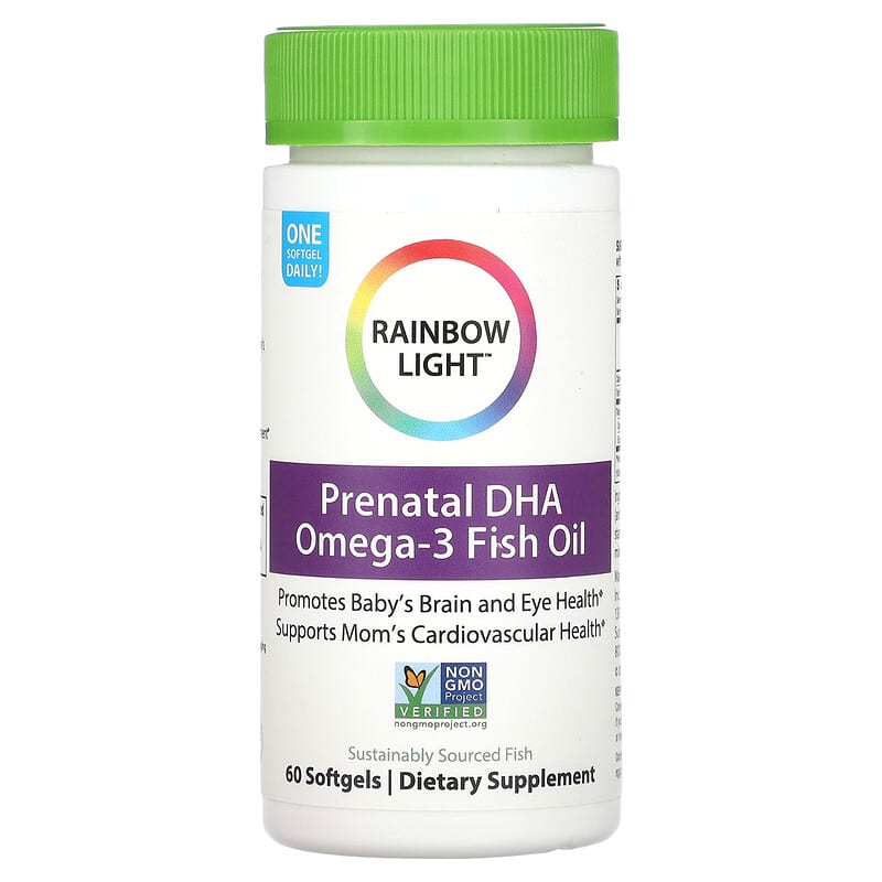 Rainbow Light Prenatal DHA Omega-3 60 Softgels 6 Thực phẩm chức năng Rainbow Light Prenatal DHA Omega-3 60 Softgels 021888113323