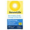 Renew Life Norwegian Gold Omega-3 Fish Oil 850 mg 120 Enteric-Coated Softgels 2 Thuốc bổ Renew Life Norwegian Gold Omega-3 Fish Oil 850 mg 120 Enteric-Coated Softgels 631257154057