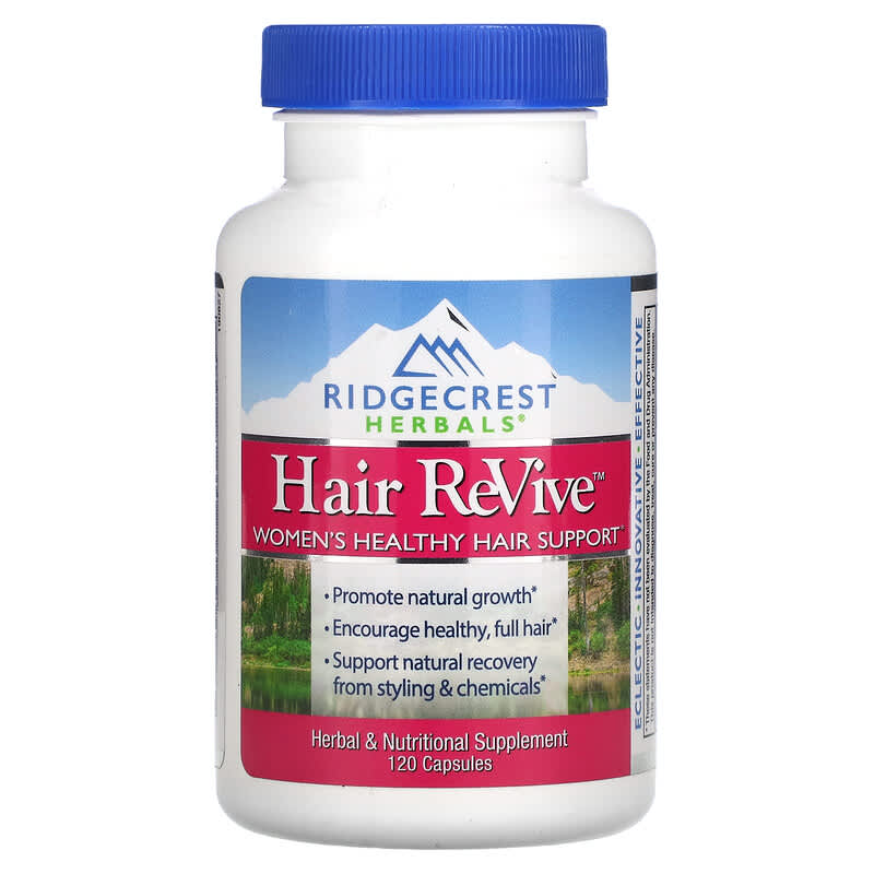 RidgeCrest Herbals Hair ReVive 120 Capsules 6 Thực phẩm chức năng RidgeCrest Herbals Hair ReVive 120 Capsules 355724003050