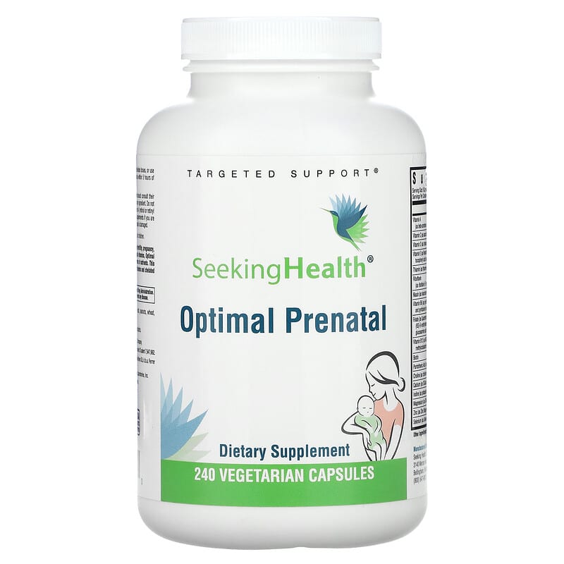 Seeking Health Optimal Prenatal 240 Vegetarian Capsules 6 Thực phẩm chức năng Seeking Health Optimal Prenatal 240 Vegetarian Capsules 810007520810