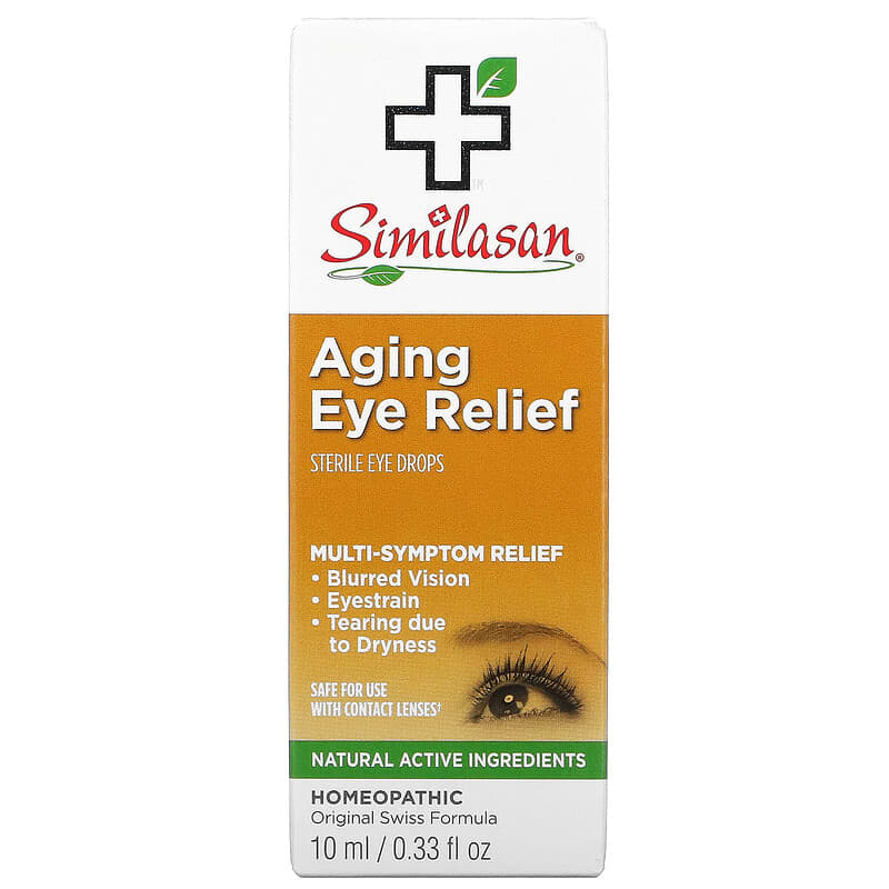 Similasan Aging Eye Relief 0.33 fl oz (10 ml) 6 Thực phẩm chức năng Similasan Aging Eye Relief 0.33 fl oz (10 ml) 094841300467