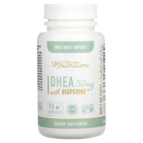 Thuốc bổ SMNutrition DHEA with Bioperine 50 mg 90 Capsules 850005458067