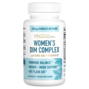 Thuốc bổ SMNutrition Women's DIM Complex 250 mg 60 Capsules 850005458128