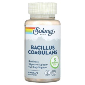 Thuốc bổ Solaray Bacillus Coagulans 2.5 Billion 60 VegCaps 076280731767