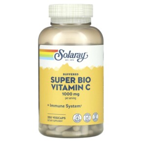 Thuốc bổ Solaray Buffered Super Bio Vitamin C 500 mg 250 VegCaps 076280044614