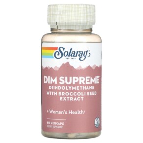 Thuốc bổ Solaray DIM Supreme 60 VegCaps 076280381696