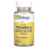 Thuốc bổ Solaray Dry Form Vitamin A 7.500 mcg 60 VegCaps 076280041309