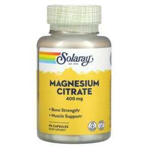 Thuốc bổ Solaray Magnesium Citrate 133 mg 90 Capsules 076280463019