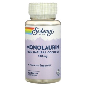 Thuốc bổ Solaray Monolaurin 500 mg 60 VegCaps 076280627541
