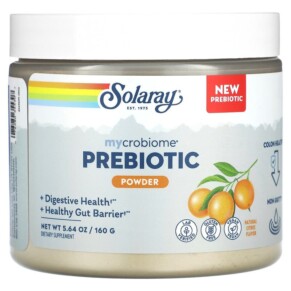 Thuốc bổ Solaray Mycrobiome Prebiotic Powder Natural Citrus 5.64 oz (160 g) 076280355307